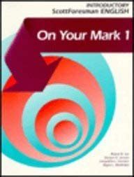 On Your Mark Book 1 Sf English 1st Edition Reader